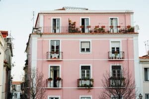 pink house rendering